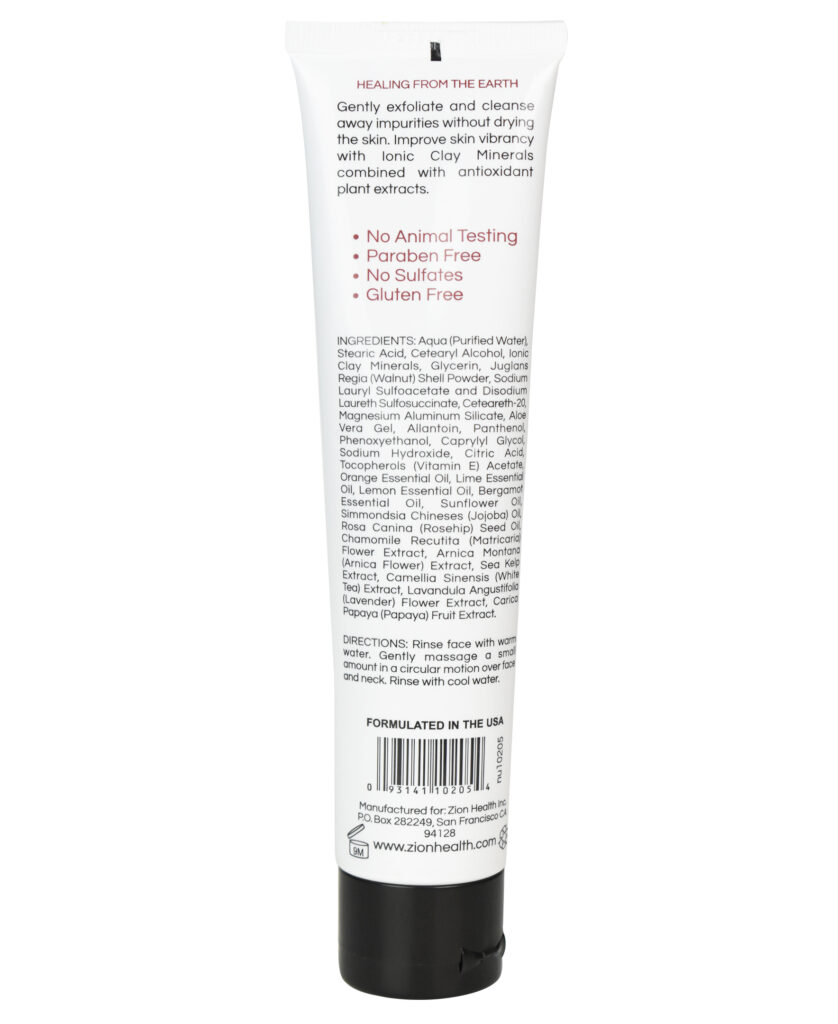 Clay Face Scrub