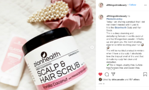 Scalp & Hair Scrub Vanilla Coconut