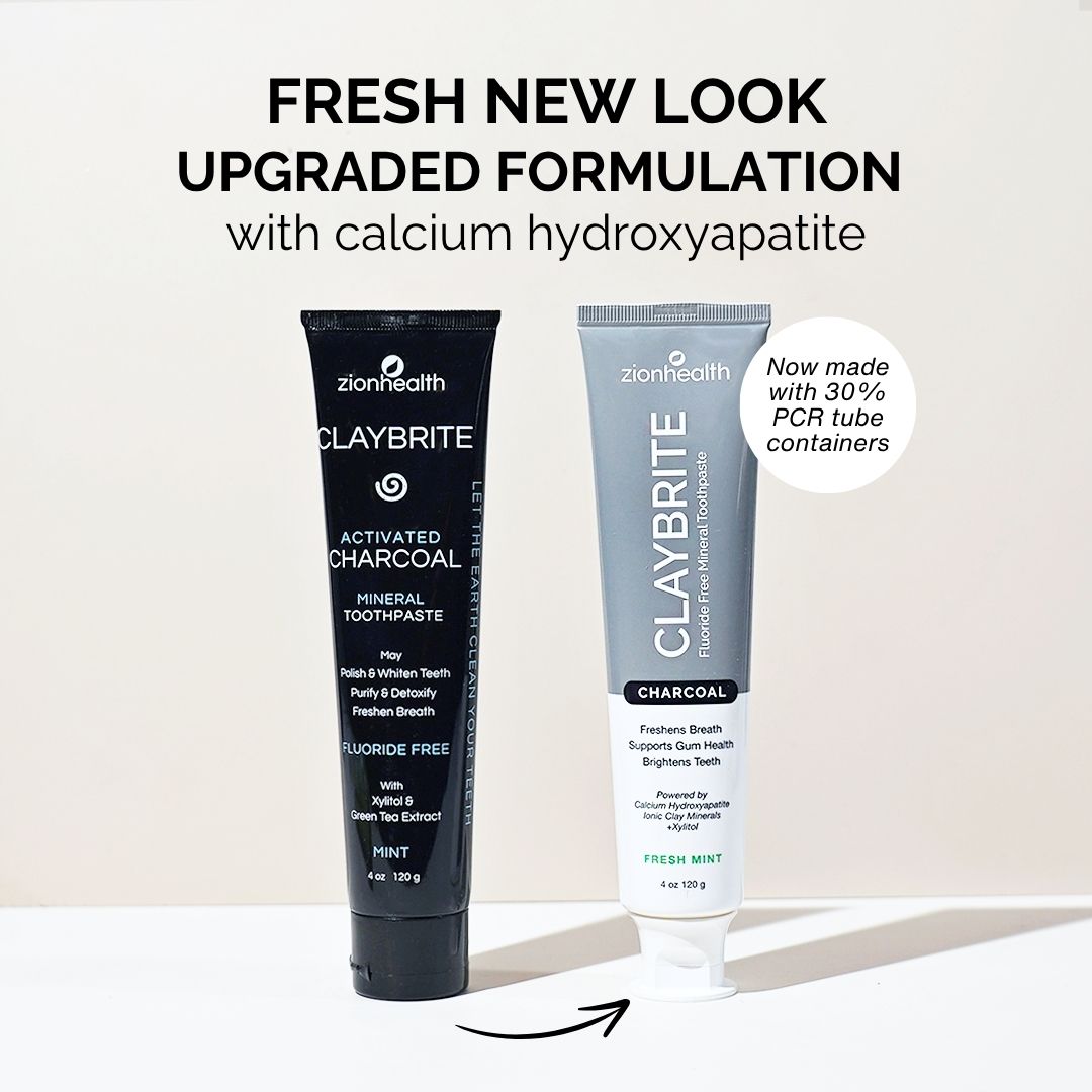 CLAYBRITE™ Toothpaste Activated Charcoal