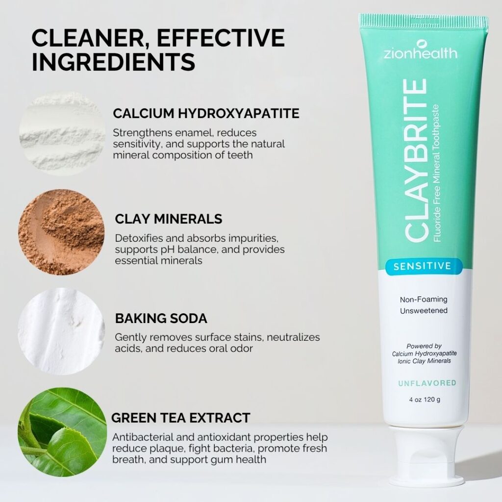 CLAYBRITE™ Toothpaste Sensitive