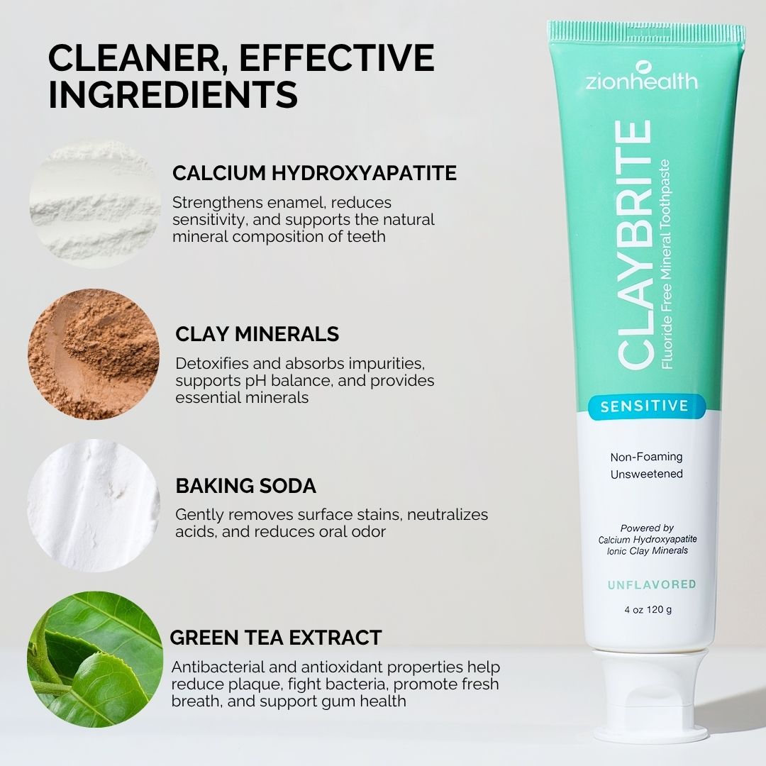 CLAYBRITE™ Toothpaste Sensitive
