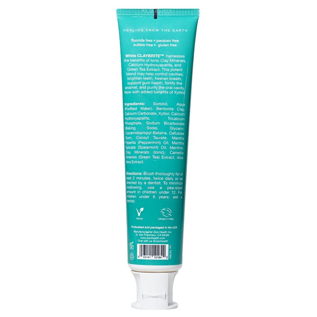 CLAYBRITE™ Toothpaste White