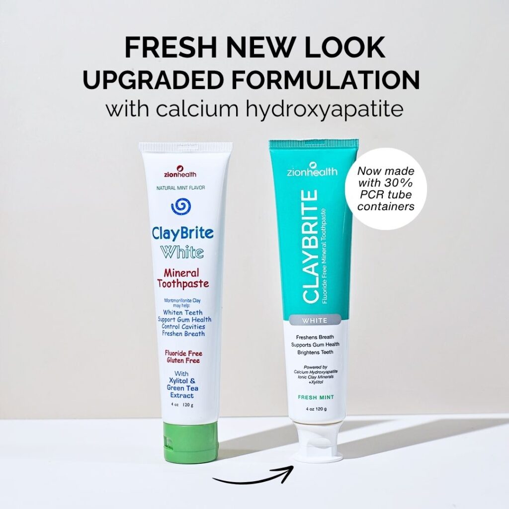 CLAYBRITE™ Toothpaste White