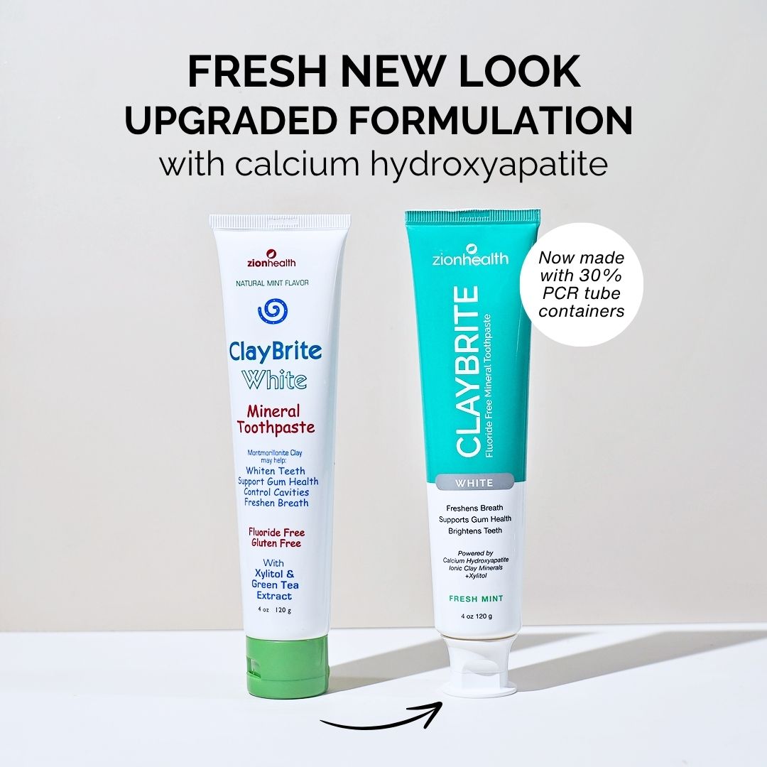 CLAYBRITE™ Toothpaste White