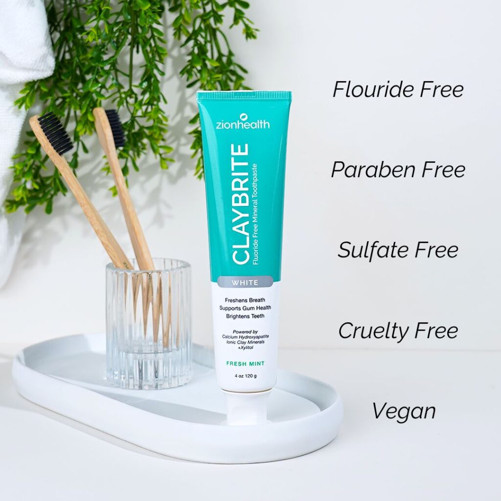 CLAYBRITE™ Toothpaste White