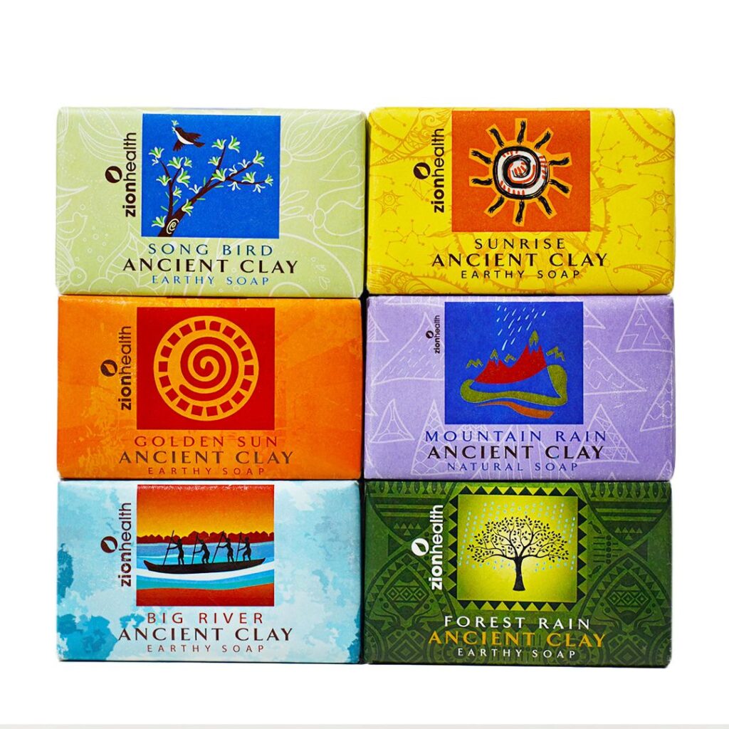Ancient Clay Bar Soap Gift Bundle (6 Pack)