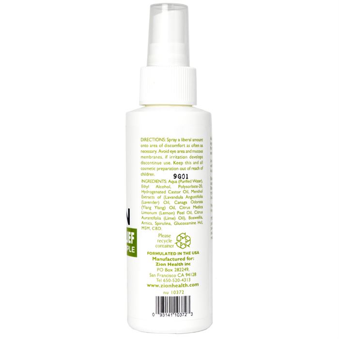 Alozin Ultimate Relief Spray CBD