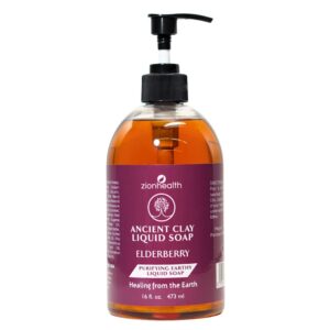 Ancient Clay Liquid Soap Elderberry