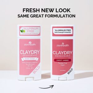 BOLD CLAYDRY™ Deodorant Sweet Amber