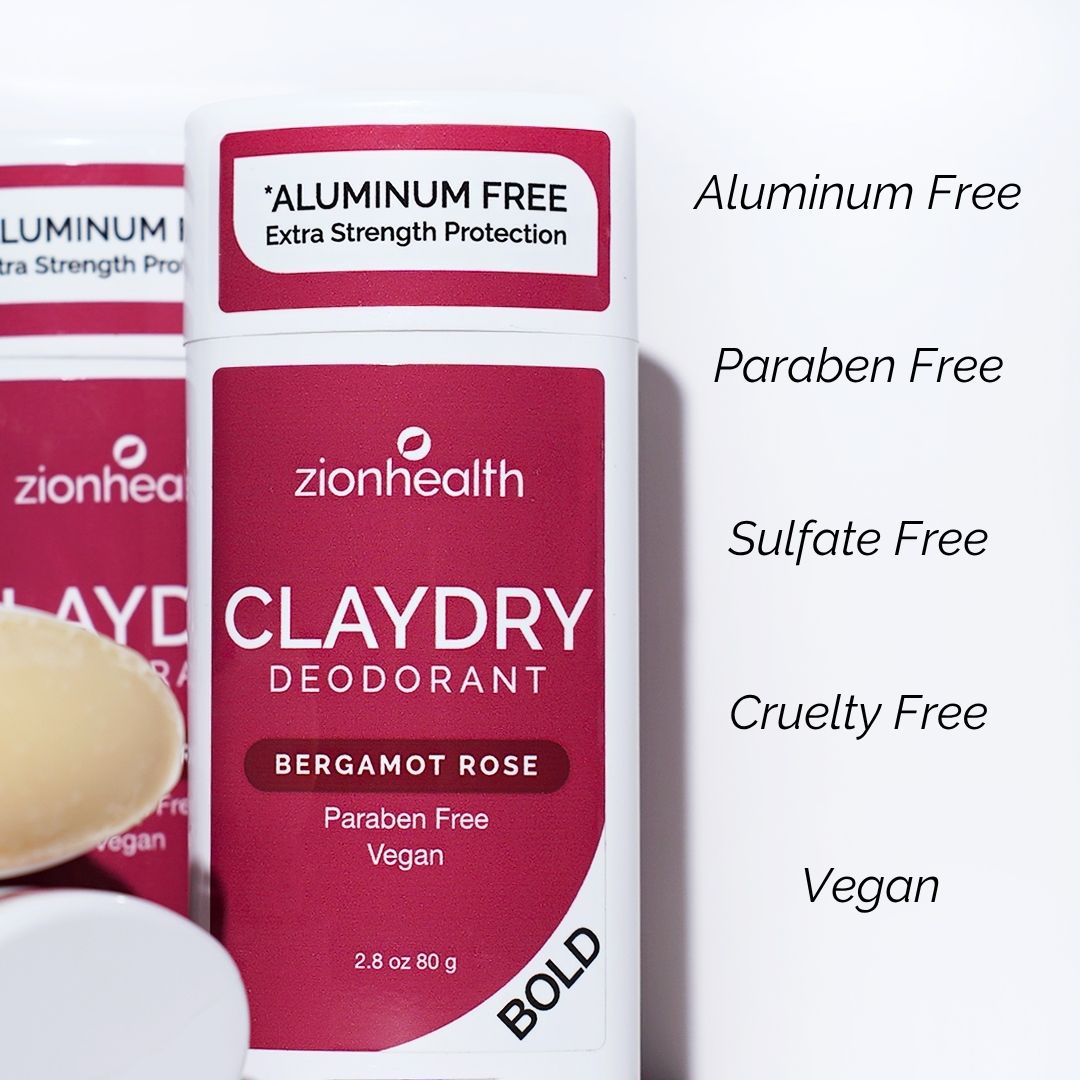 BOLD CLAYDRY™ Deodorant Bergamot Rose