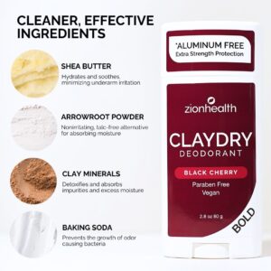 BOLD CLAYDRY™ Deodorant Black Cherry