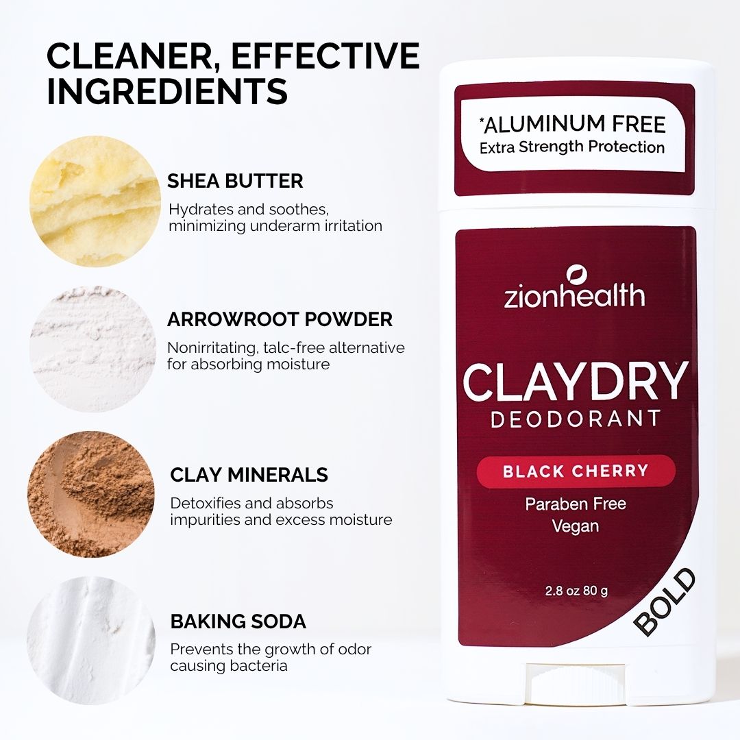 BOLD CLAYDRY™ Deodorant Black Cherry