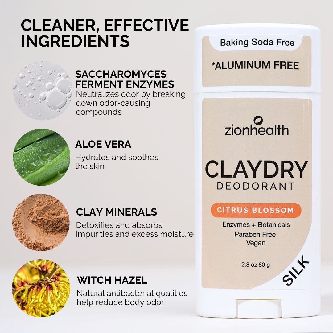 SILK CLAYDRY™ Deodorant Citrus Blossom