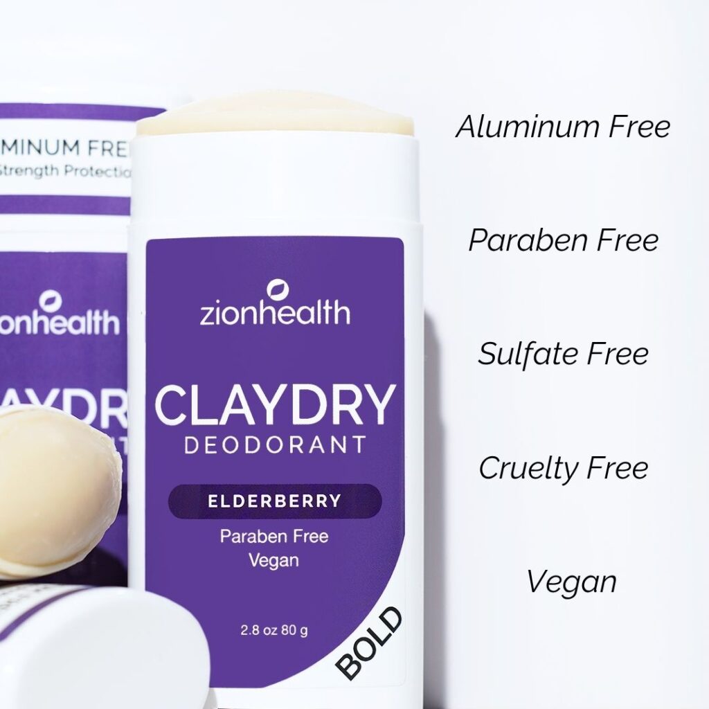 BOLD CLAYDRY™ Deodorant Elderberry