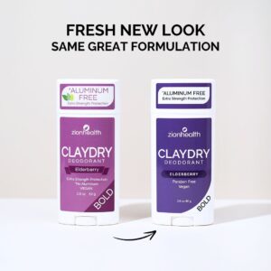 BOLD CLAYDRY™ Deodorant Elderberry