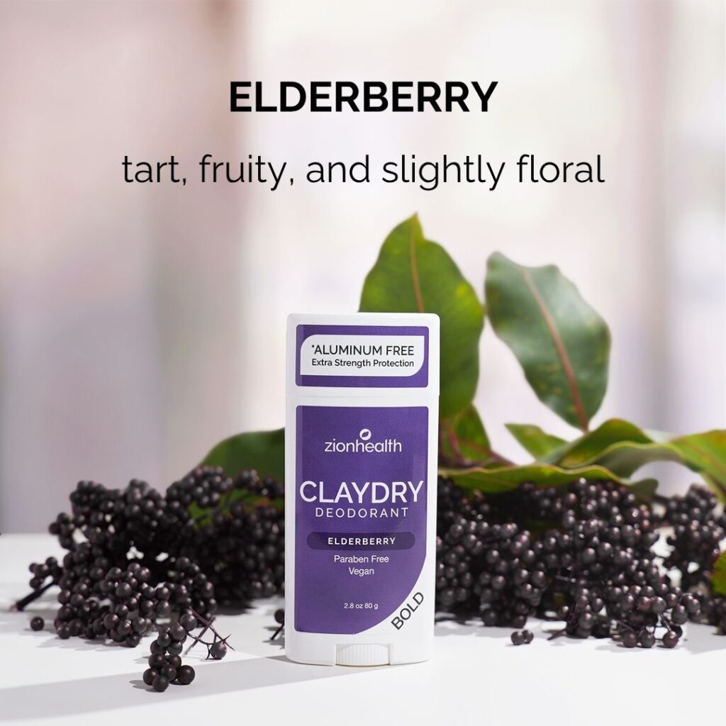 BOLD CLAYDRY™ Deodorant Elderberry