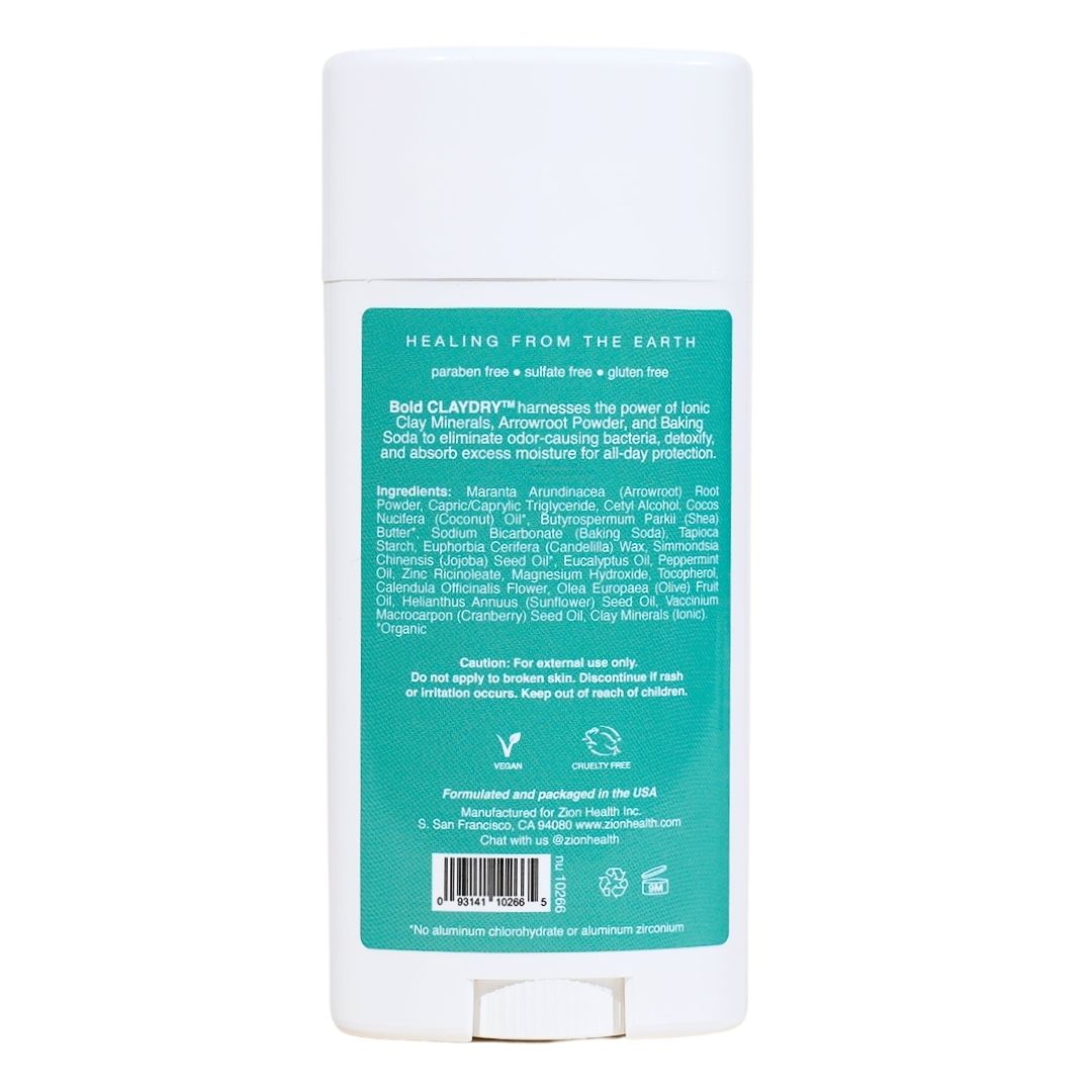 BOLD CLAYDRY™ Deodorant Eucalyptus Mint