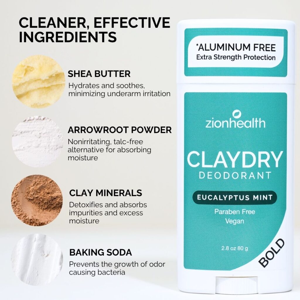 BOLD CLAYDRY™ Deodorant Eucalyptus Mint