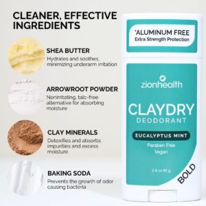 BOLD CLAYDRY™ Deodorant Eucalyptus Mint
