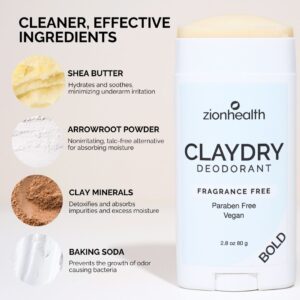 BOLD CLAYDRY™ Deodorant Fragrance Free