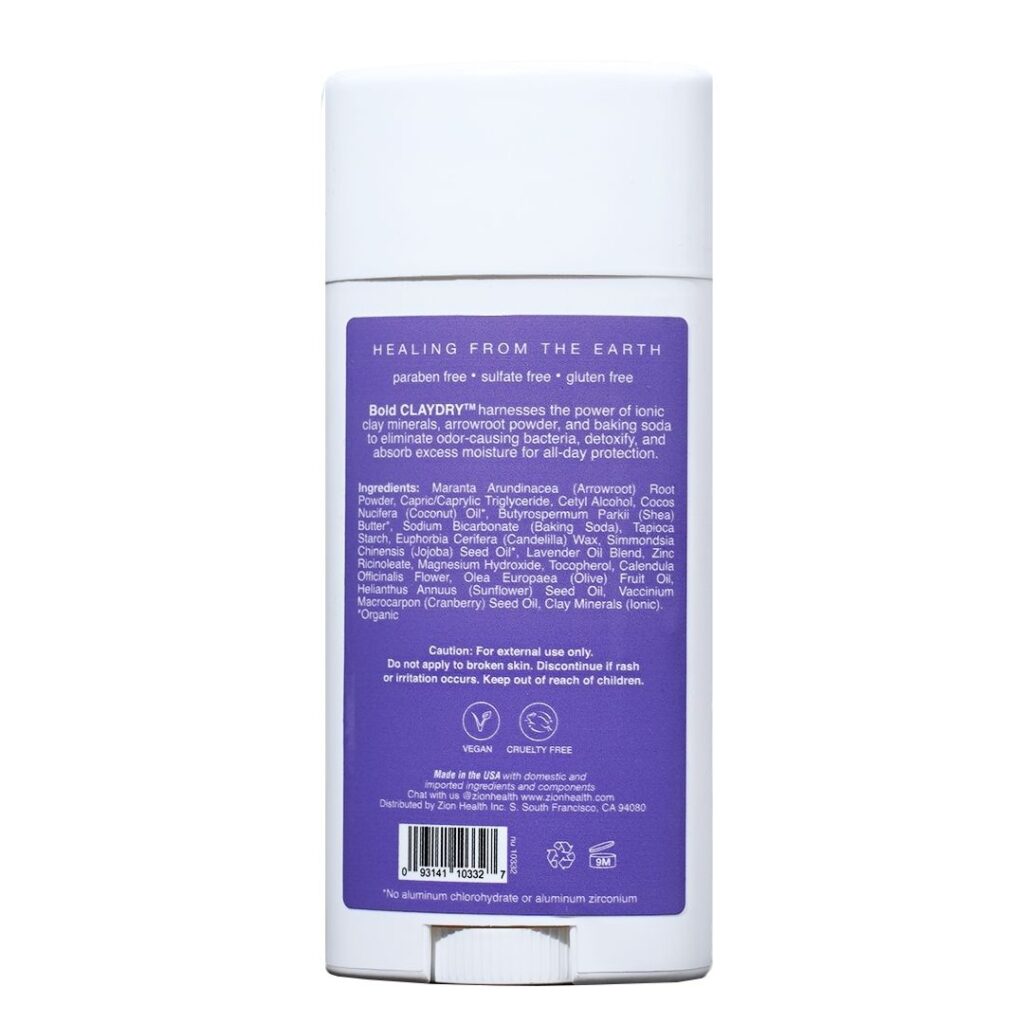 BOLD CLAYDRY™ Deodorant Lavender