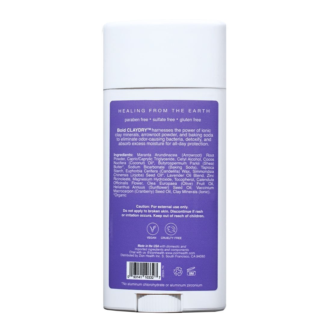 BOLD CLAYDRY™ Deodorant Lavender
