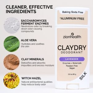 SILK CLAYDRY™ Deodorant Lavender