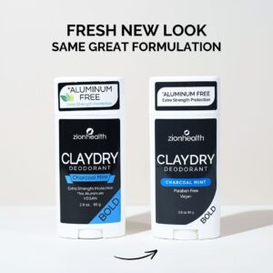BOLD CLAYDRY™ Deodorant Charcoal Mint
