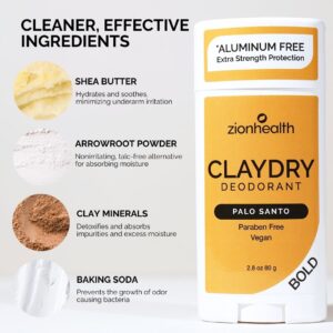BOLD CLAYDRY™ Deodorant Palo Santo
