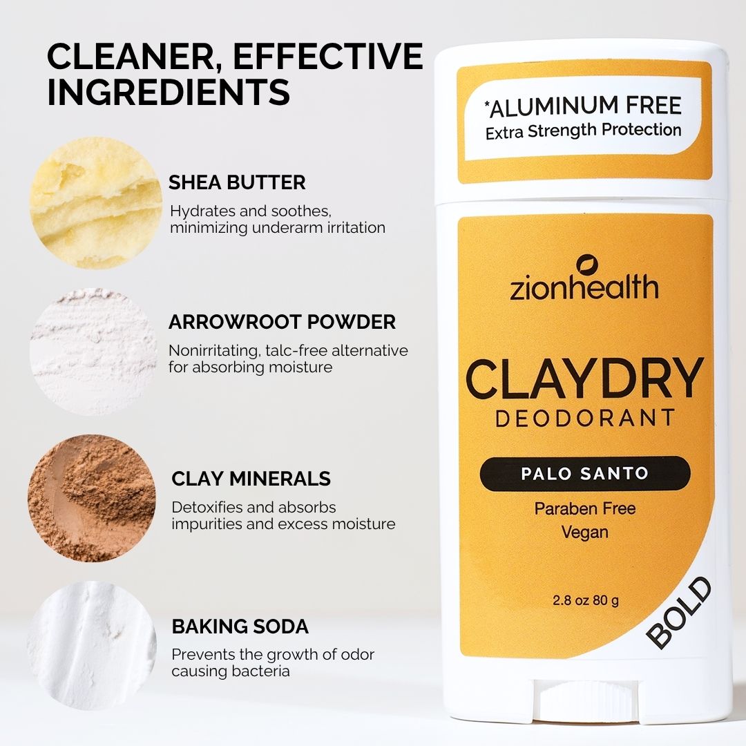 BOLD CLAYDRY™ Deodorant Palo Santo