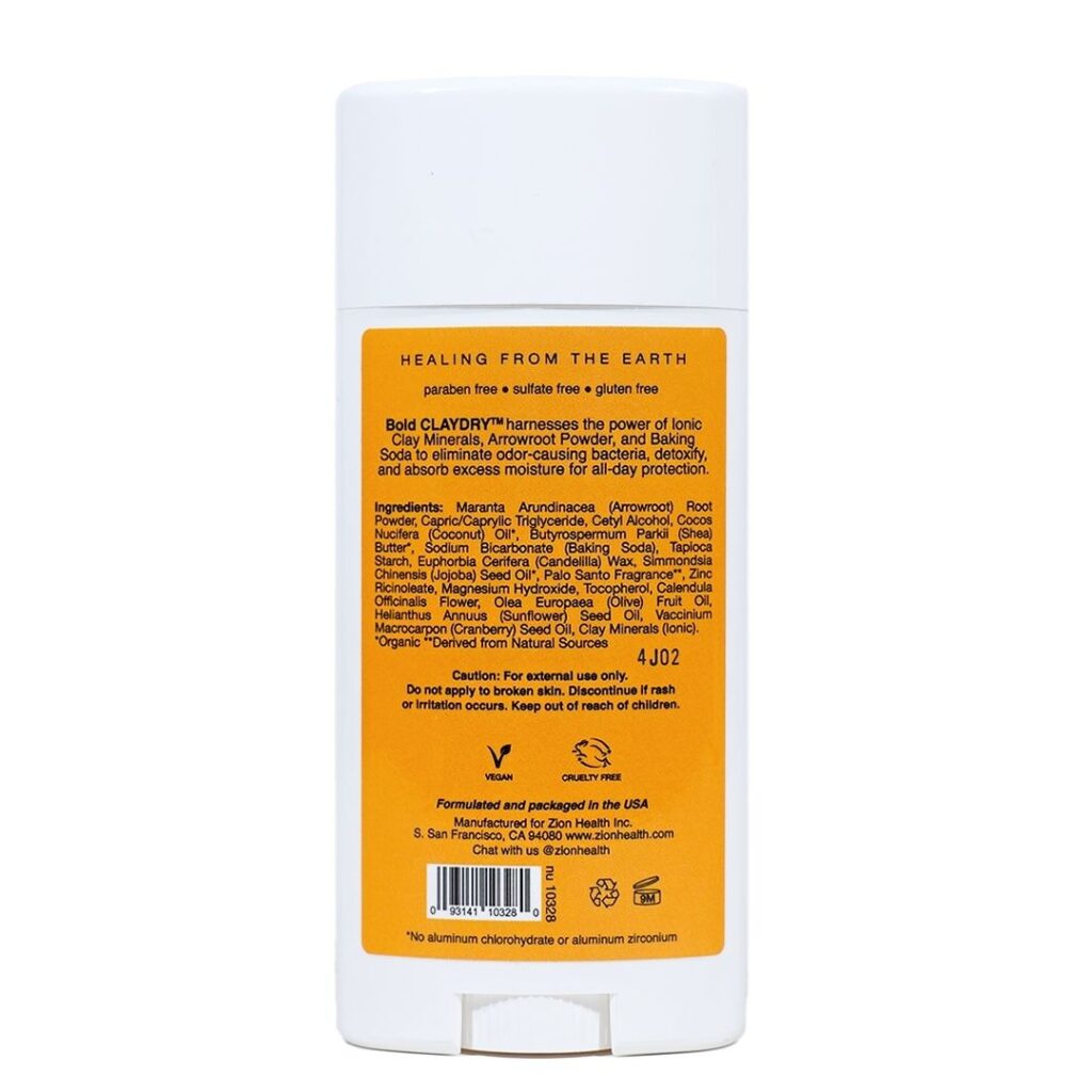 BOLD CLAYDRY™ Deodorant Palo Santo