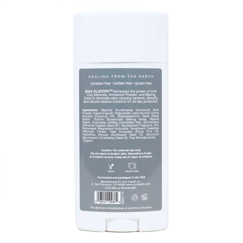 BOLD CLAYDRY™ Deodorant Sandalwood Men