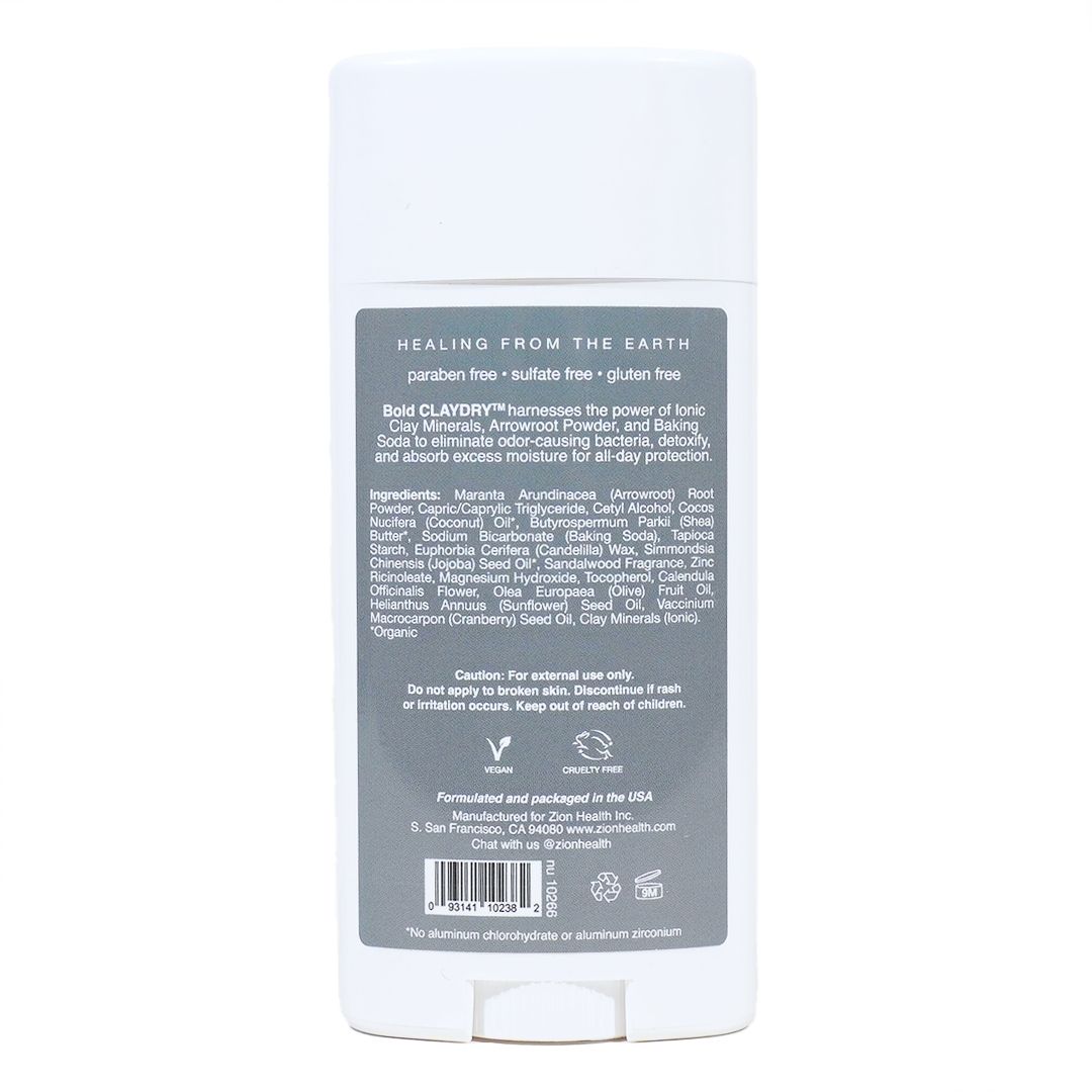 BOLD CLAYDRY™ Deodorant Sandalwood Men