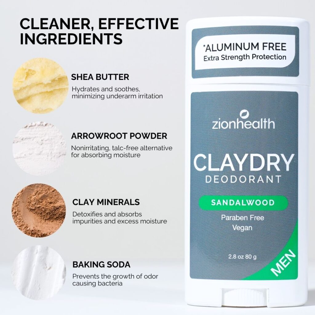 BOLD CLAYDRY™ Deodorant Sandalwood Men