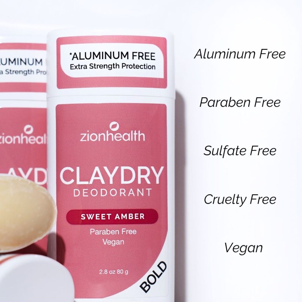 BOLD CLAYDRY™ Deodorant Sweet Amber