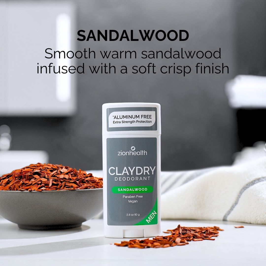 BOLD CLAYDRY™ Deodorant Sandalwood Men
