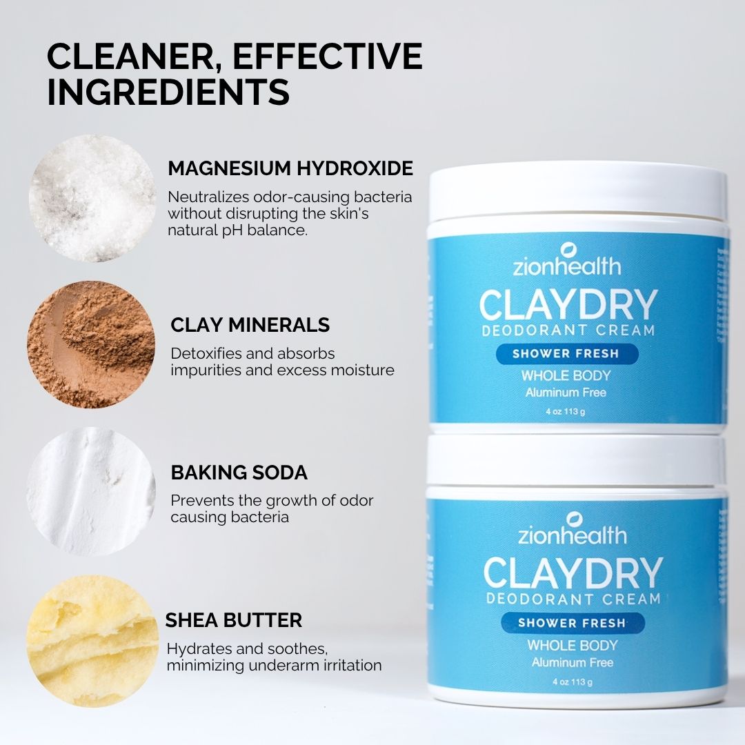 WHOLE BODY CLAYDRY™ Deodorant Shower Fresh