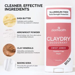 BOLD CLAYDRY™ Deodorant Sweet Amber