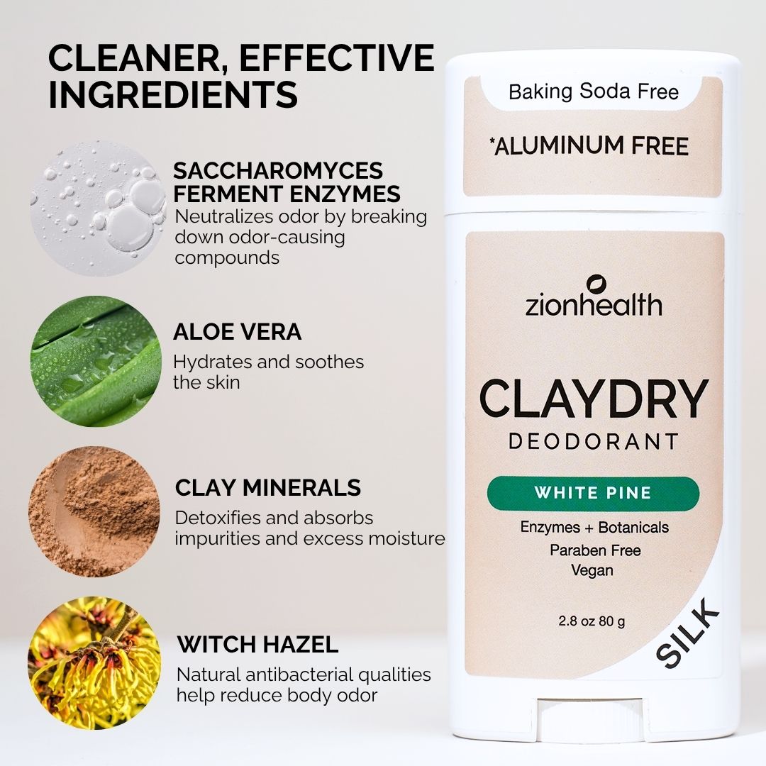SILK CLAYDRY™ Deodorant White Pine