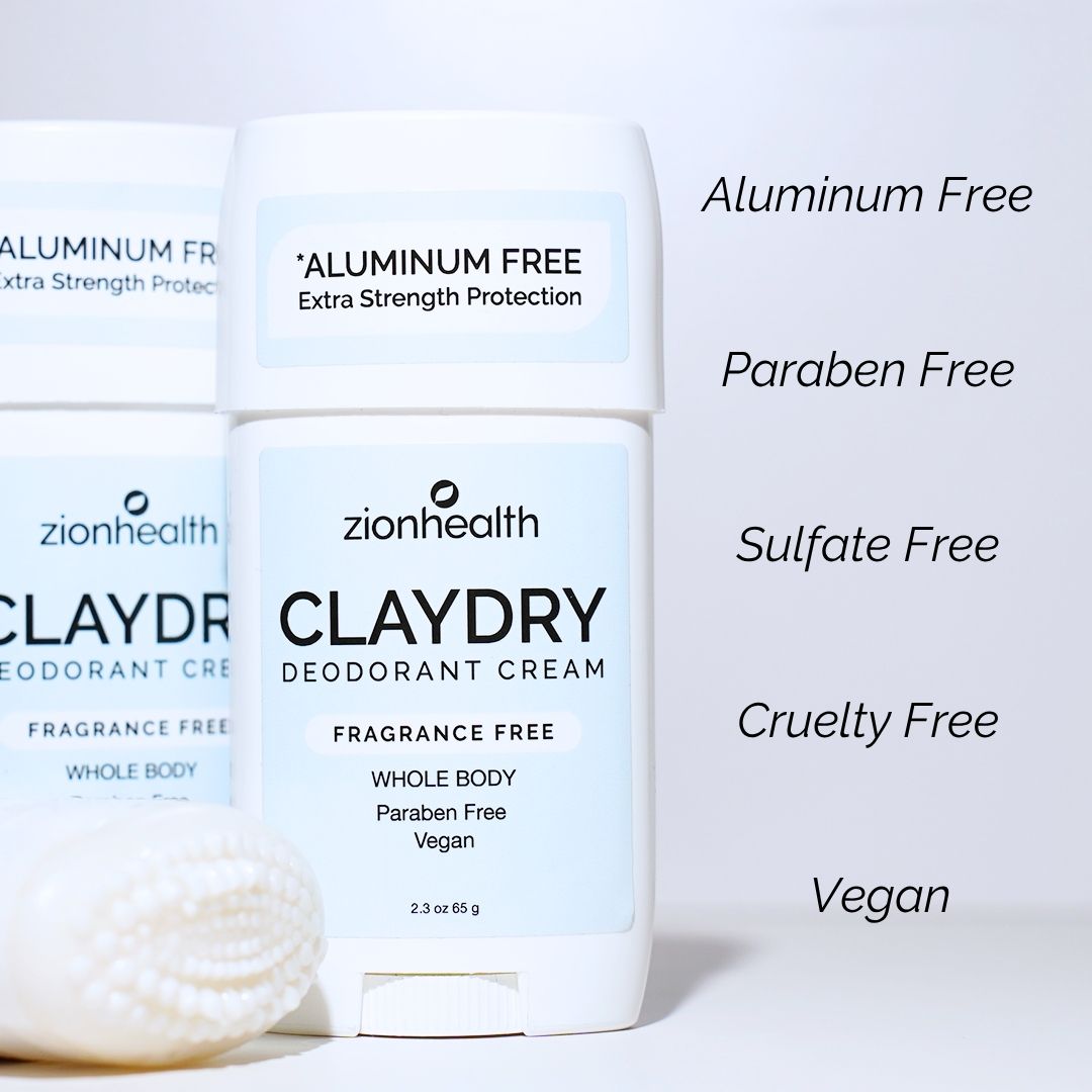 WHOLE BODY CLAYDRY™ Deodorant Fragrance Free
