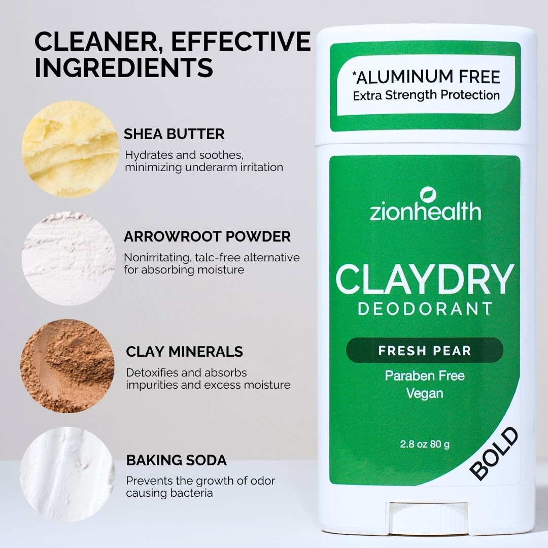 BOLD CLAYDRY™  Deodorant Fresh Pear