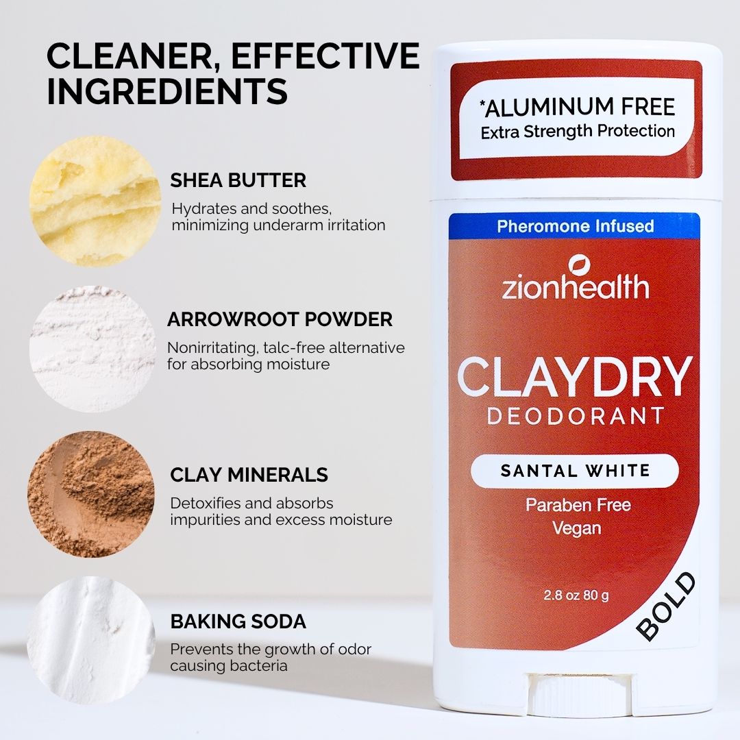 BOLD CLAYDRY™ Deodorant Santal White