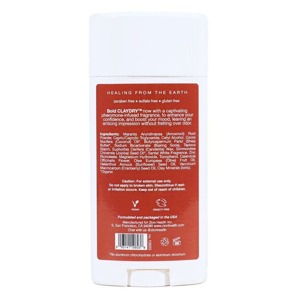 BOLD CLAYDRY™ Deodorant Santal White