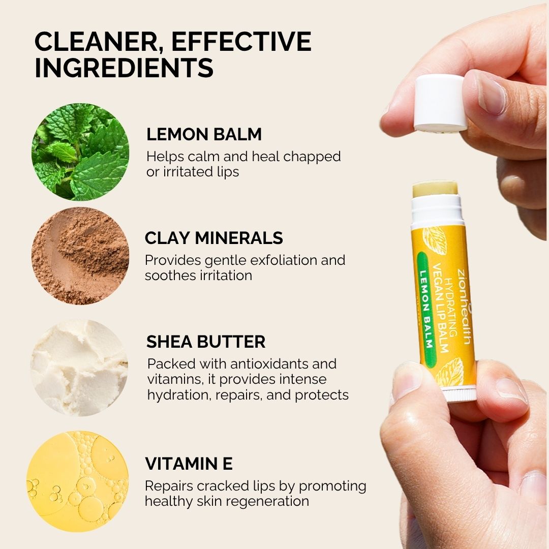 Hydrating Lip Balm Lemon Balm