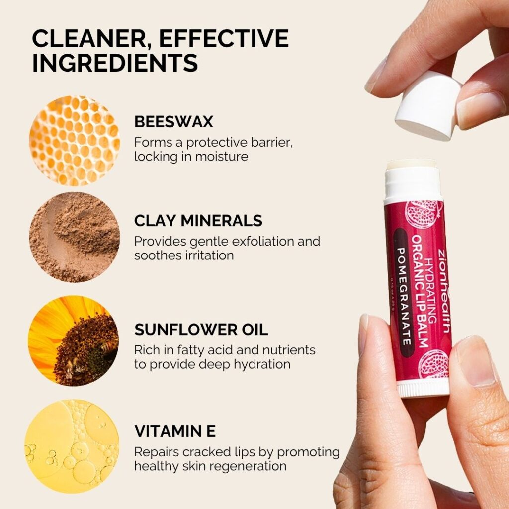 Hydrating Lip Balm Pomegranate
