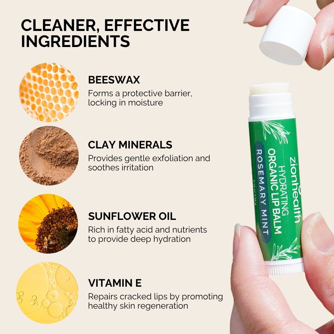 Hydrating Lip Balm Rosemary Mint
